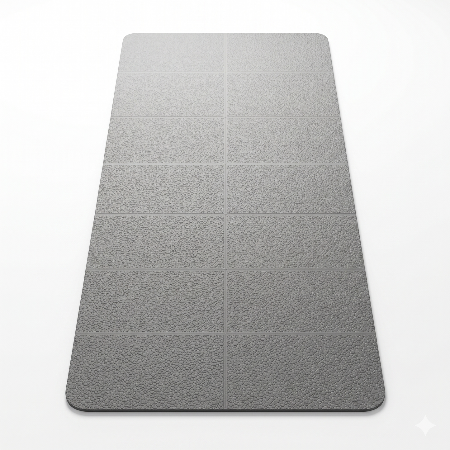Exercise mat with cushioning support
