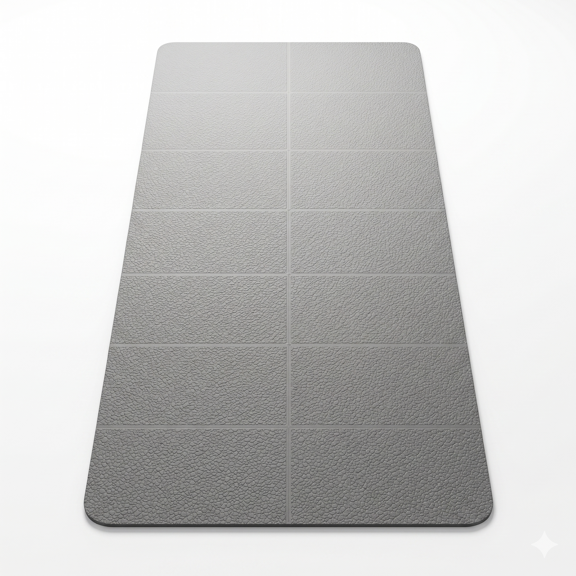 Exercise mat with cushioning support