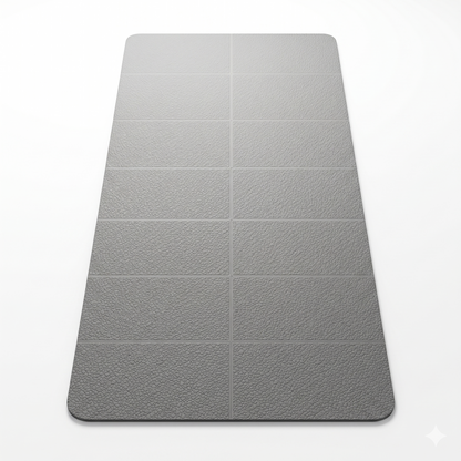 Exercise mat with cushioning support