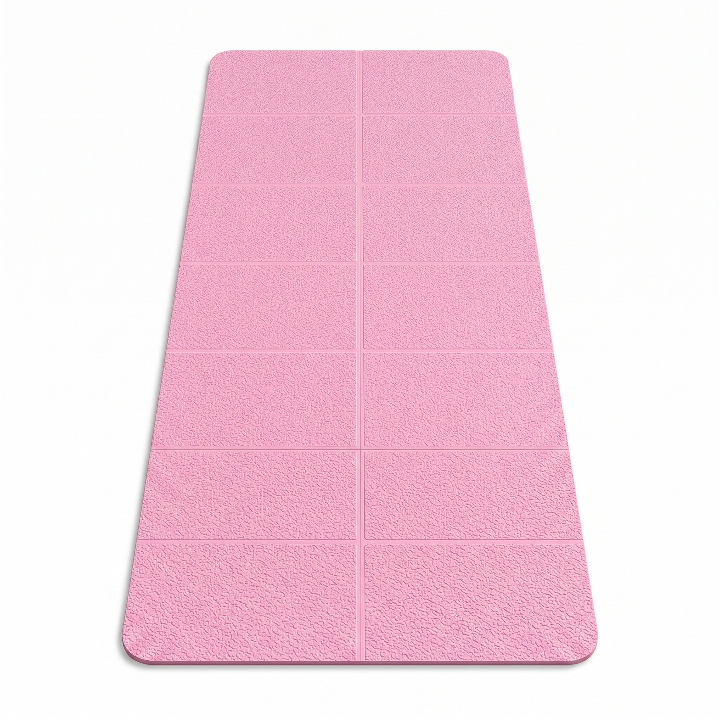 Foldable yoga mat for travel and fitness