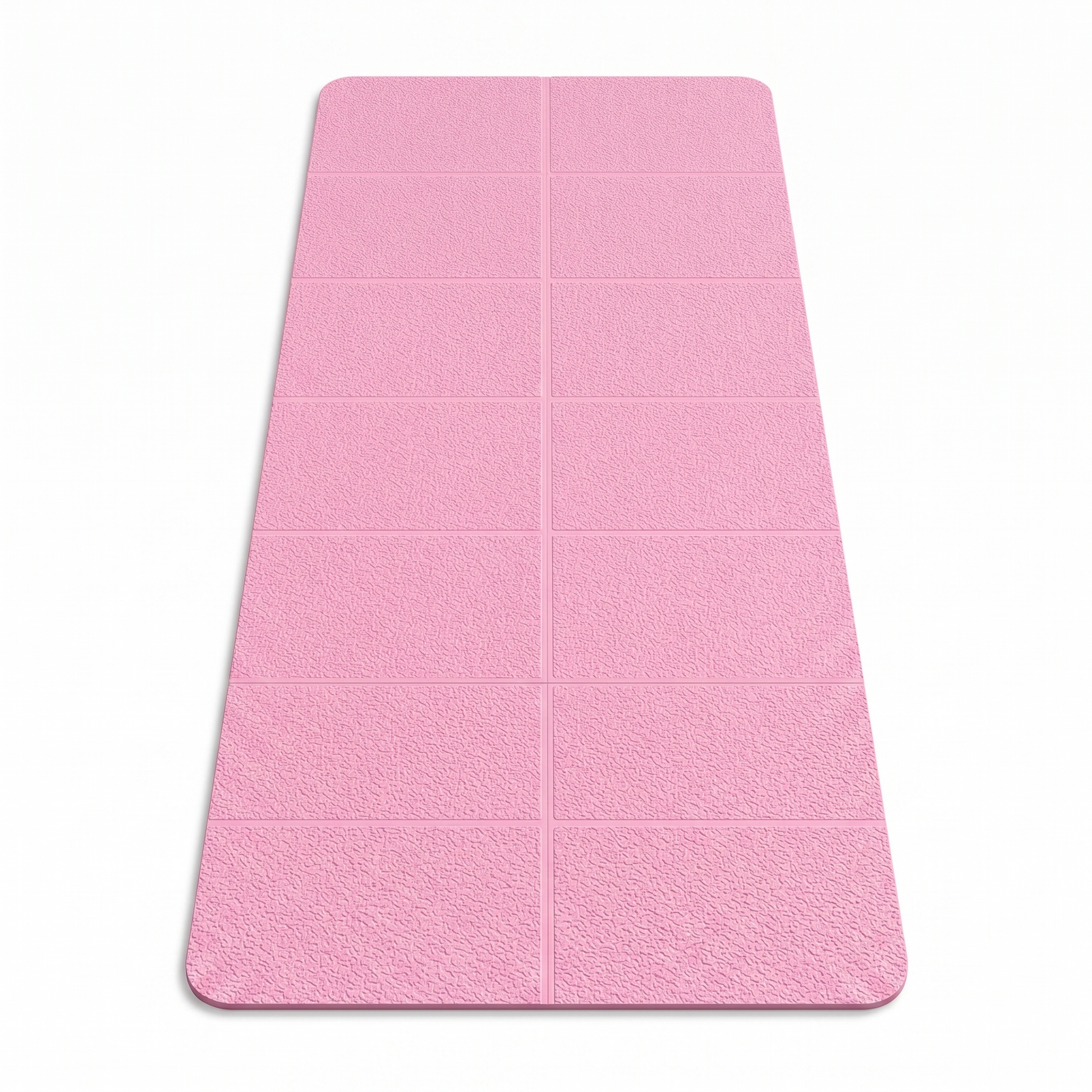Foldable yoga mat for travel and fitness